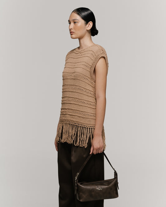 Chaleco Tejido Cosecha