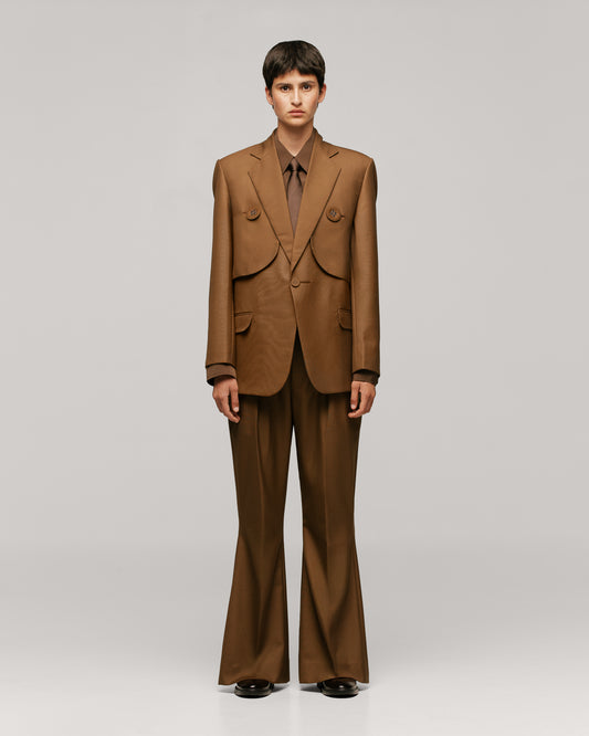 Traje sastre Arcilla