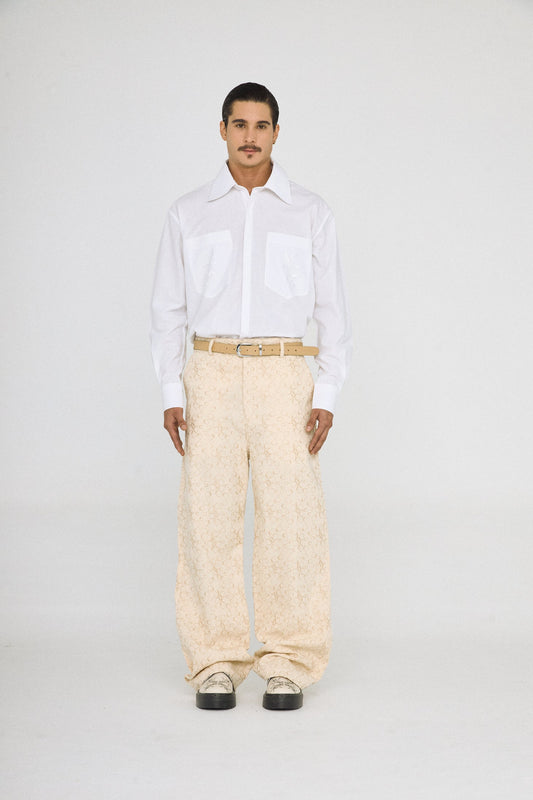 Camisa Mazorca Blanca